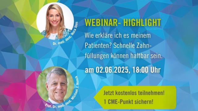 Webinar mir Dr. Joos und Prof. Dr. Noack