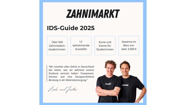 Zur IDS organisiert das zahnimarkt-Team erneut den IDS-Guide