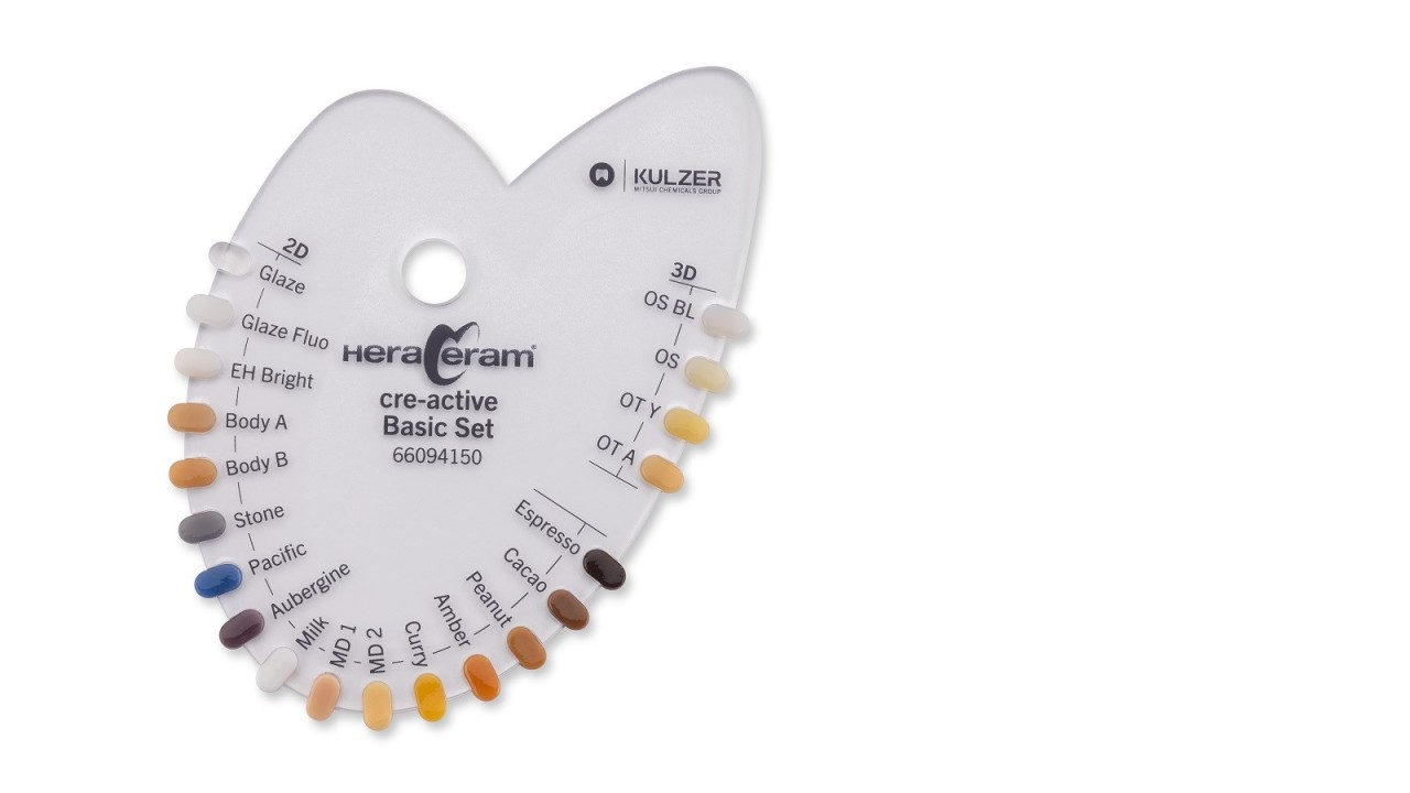 HeraCeram cre-active Shade Guide Basic-Set